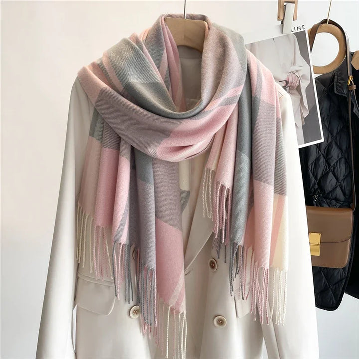Novezzi™ | Plaid Cashmere Scarf