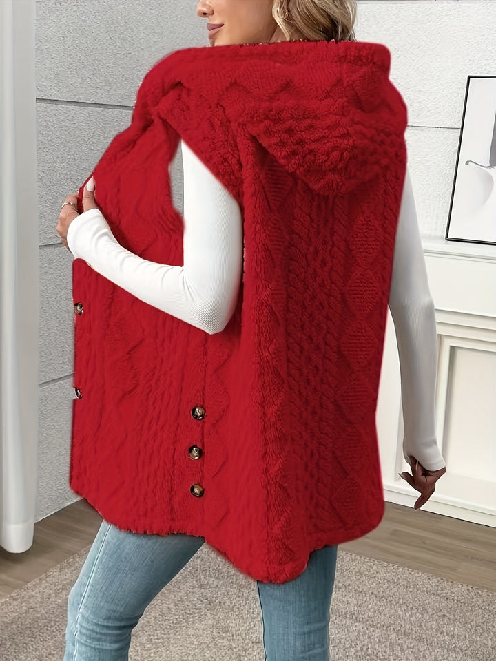 Novezzi™ | Rosie Textured Knit Drape Coat