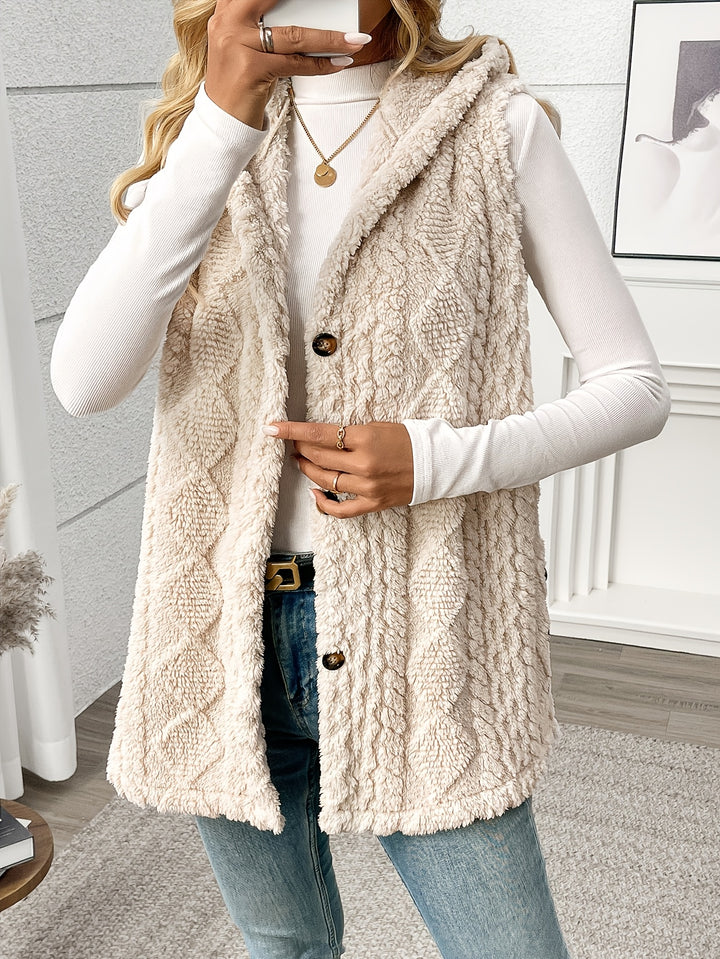 Novezzi™ | Rosie Textured Knit Drape Coat